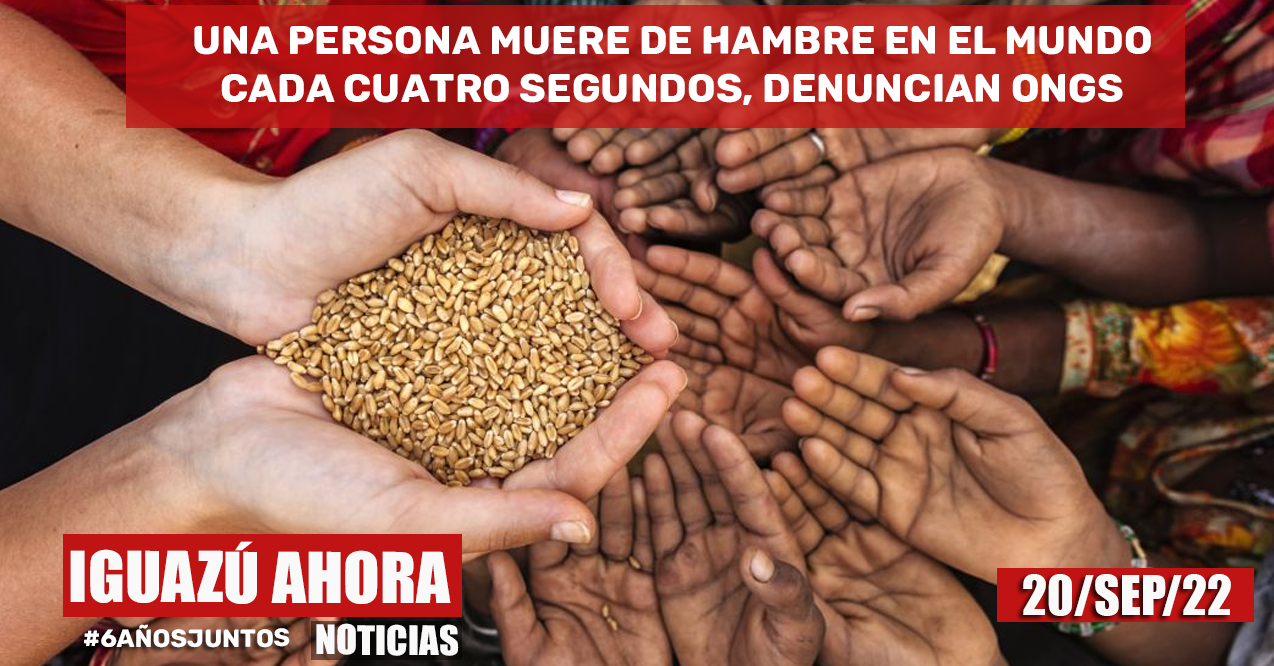 UNA PERSONA MUERE DE HAMBRE EN EL MUNDO CADA CUATRO SEGUNDOS, DENUNCIAN ...