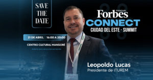 Leo Lucas participará del Forbes Connect en Paraguay
