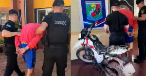 Recuperaron una moto robada tras operativo cerrojo y detuvieron a un sospechoso