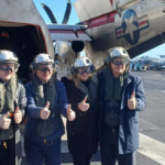 Javier Milei participó de ejercicios navales en el portaaviones USS Nimitz