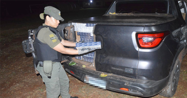 Incautan más de 29 mil paquetes de cigarrillos ilegales en dos operativos