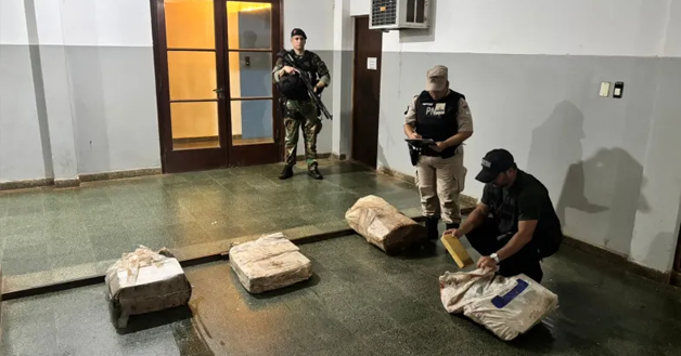 Prefectura incautó más de 100 kilos de droga en operativo fluvial