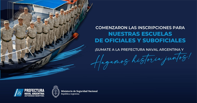 Prefectura lanzó la convocatoria para nuevos aspirantes en 2027