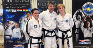 Taekwon-Do ITF: Darío Núñez y alumnos participaron en curso dictado por el presidente de la ITF