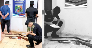 Detienen a dos cazadores furtivos y secuestran armas en Puerto Península