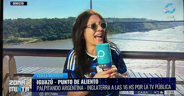 Alentando a la Selección