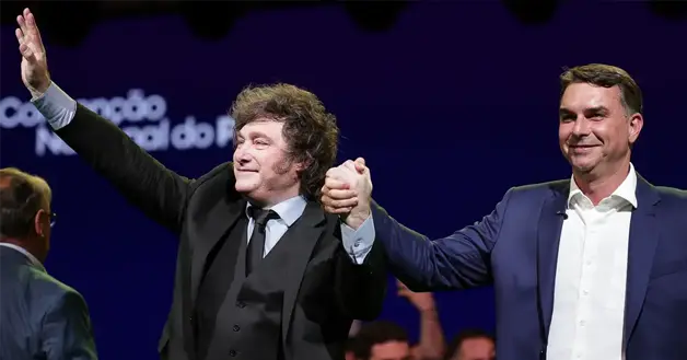 Milei Bolsonaro