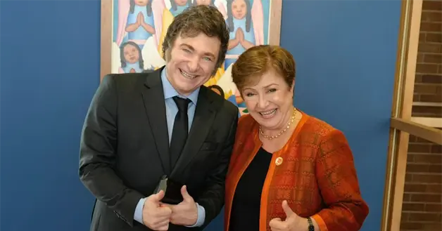 Milei con el FMI
