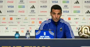 Scaloni Conferencia de prensa