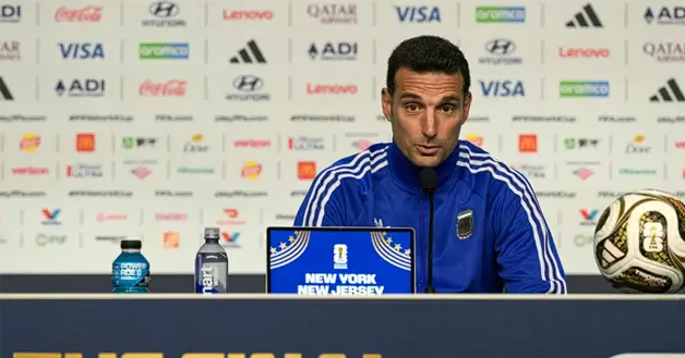 Scaloni Conferencia de prensa